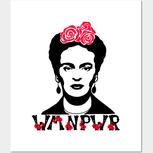 Women Power Frida Posters and Art